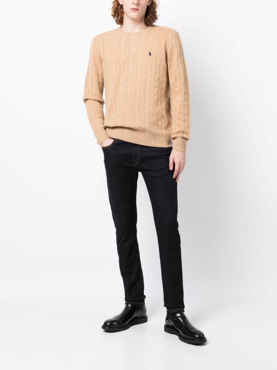 26SS 랄프 로렌 스웨터 710876762009 CAMEL MELANGE - RALPH LAUREN
