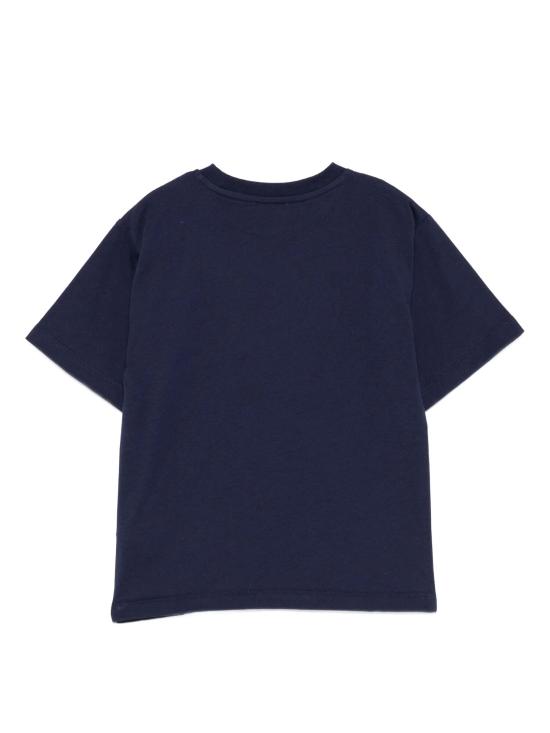 26SS [키즈] 모스키노 티셔츠 HOM05GLAA10 40016 BLU NAVY - MOSCHINO