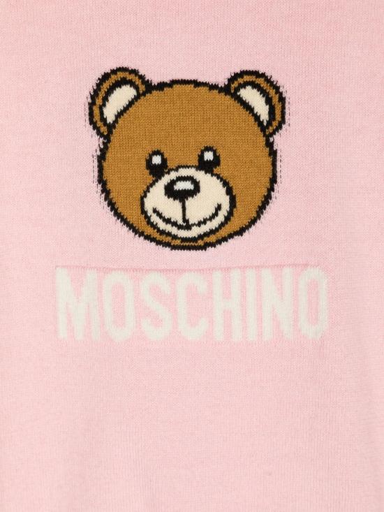 26SS [키즈] 모스키노 트레이닝 상의 HUW015LHE43 50209 SUGAR ROSE - MOSCHINO