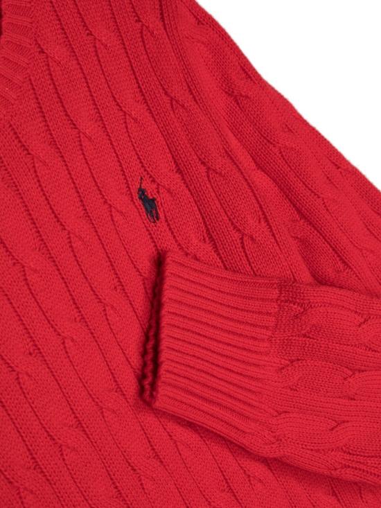 26SS [키즈] 랄프 로렌 캐시미어 니트 323702674043 RL 2000 RED - RALPH LAUREN