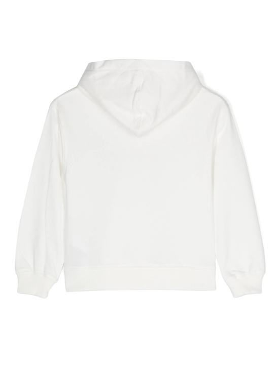 26SS [키즈] 모스키노 트레이닝 상의 HMF07KLCA40 10063 CLOUD - MOSCHINO