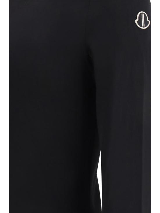 26SS 릭오웬스 몽클레어 긴팔 티셔츠 MU01F8D0189AHD 999 Black - RICK OWENS MONCLER
