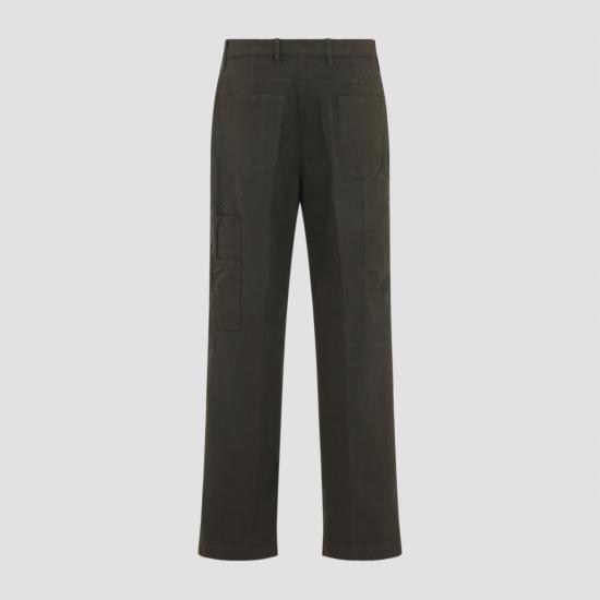 26SS 드리스 반 노튼 스트레이트 팬츠 2610209263321 606 KHAKI GREEN - DRIES VAN NOTEN