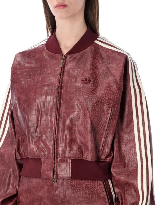 26SS 아디다스 가죽 자켓 KD8792 MAROON - ADIDAS