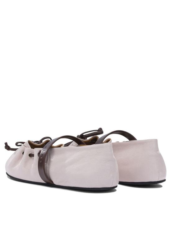 26SS 마르니 플랫 슈즈 BAMS006400P1186ZP074 PINK - MARNI