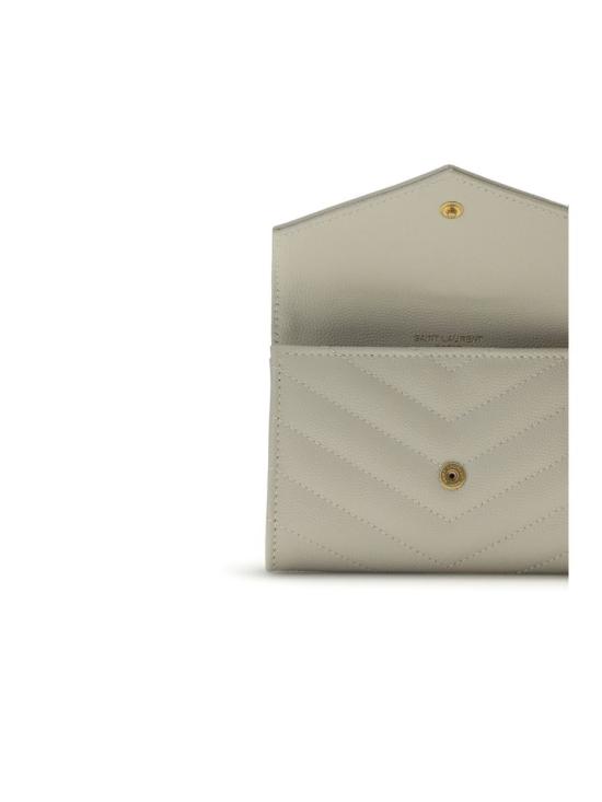 26SS 생로랑 지갑 414404BOW01 9207 Beige - SAINT LAURENT