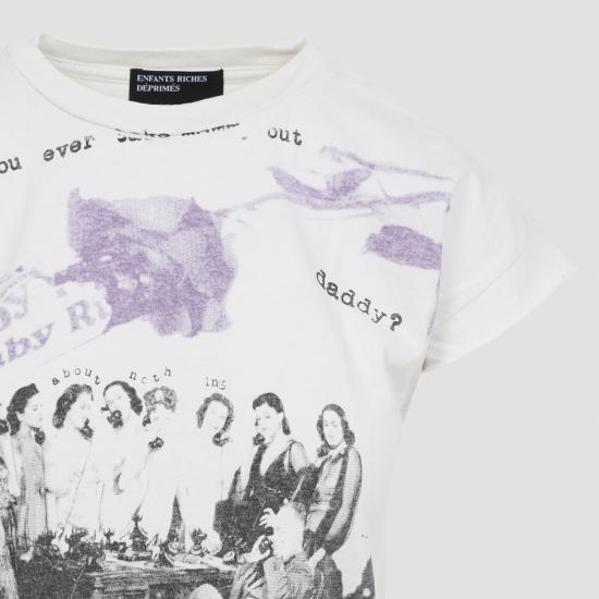 26SS 앙팡리쉬데프리메 반팔 티셔츠 120565 FADED WHITE - ENFANTS RICHES DEPRIMES