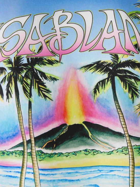 26SS 카사블랑카 긴팔 셔츠 M SP26 SH 003 10VOLCANO Multicolor - CASABLANCA