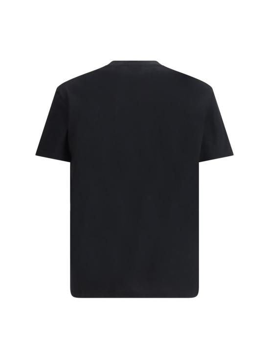 26SS 알렉산더 맥퀸 반팔 티셔츠 857145QTAEG 0520 Black - ALEXANDER MCQUEEN