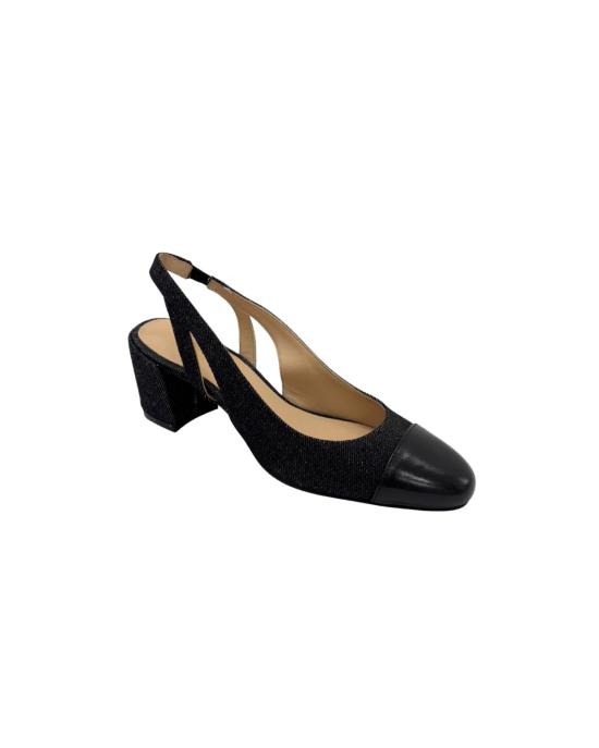  페베 클로딩 힐/펌프스 Febe Clothing Sleek 50 슬링백 힐 블랙
