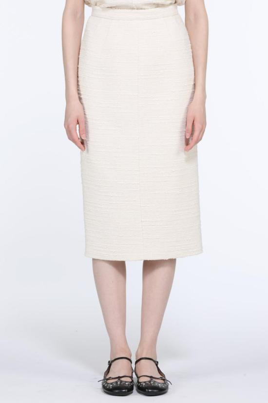  누메로벤투노 미디 스커트 No21 펜슬 스커트 크림