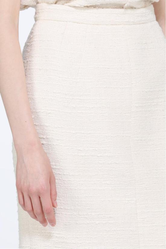  누메로벤투노 미디 스커트 No21 펜슬 스커트 크림 - N°21