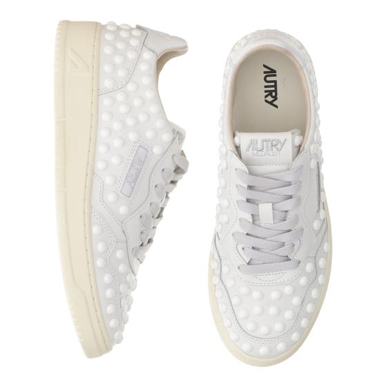 26SS 오트리 메달리스트 로우 스니커즈 AULMPH01LEATPEAWHTWHT White - AUTRY
