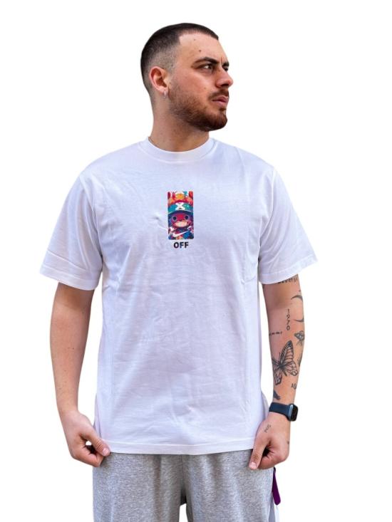  Nike X Off-White 반팔 티셔츠 SI114 Purple