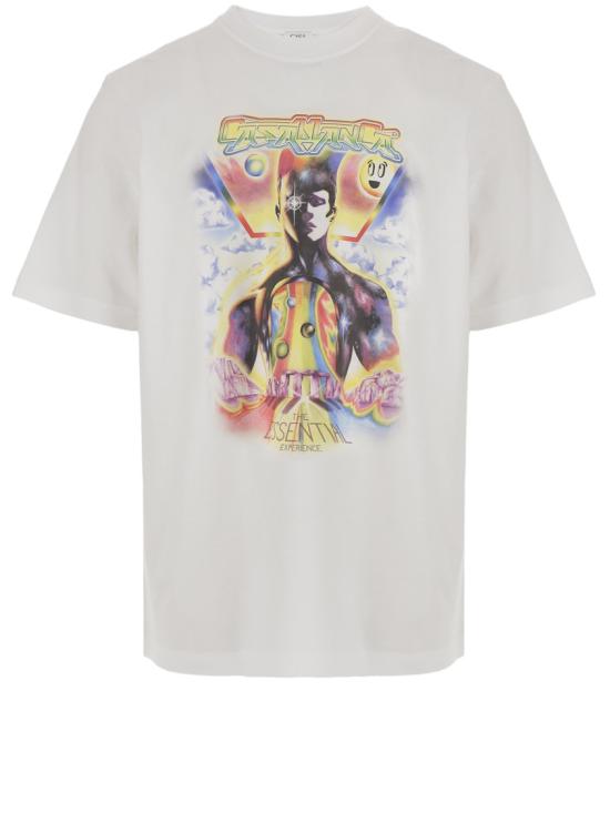 26SS 카사블랑카 반팔 티셔츠 MSP26JTS05601 White