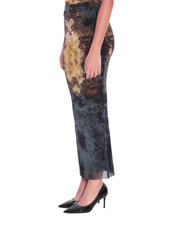 25FW 장 폴 고티에 롱 스커트 SK005 M006P 005740 Brown - JEAN PAUL GAULTIER