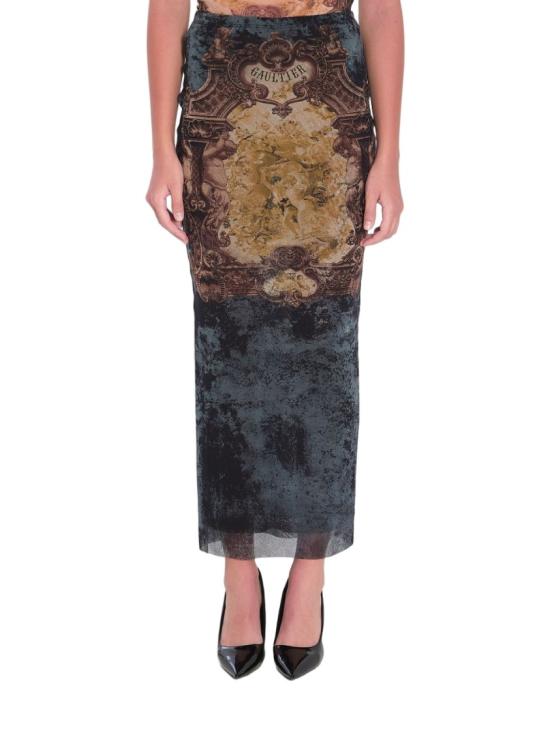 25FW 장 폴 고티에 롱 스커트 SK005 M006P 005740 Brown