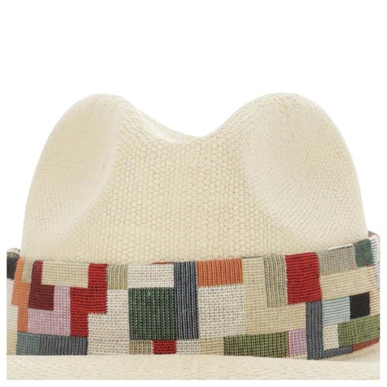  Alexia Alvarez De Toledo 버킷햇 PANAMADEYUTEAMEDIDACONCINTAMULTICOLOR Neutrals - ALEXIA ALVAREZ DE TOLEDO