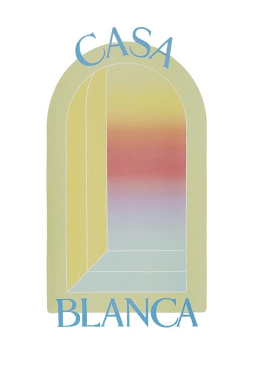 26SS 카사블랑카 반팔 티셔츠 MSP26JTS00113 White - CASABLANCA