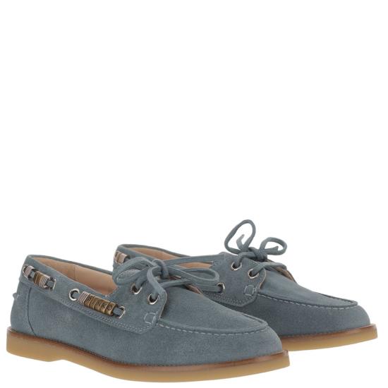 26SS 핑코 플랫 슈즈 SD0539P002311 Grey - PINKO