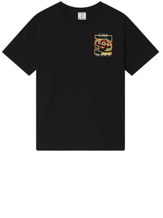 26SS 카사블랑카 반팔 티셔츠 MSP26JTS00106 Black