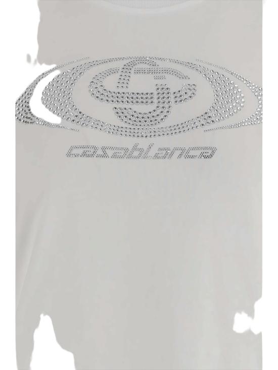 26SS 카사블랑카 반팔 티셔츠 WSP26JTS02004 White - CASABLANCA