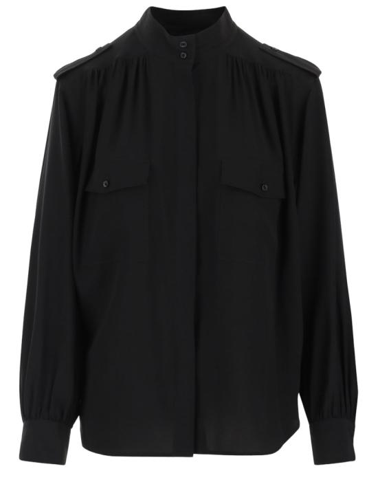26SS 끌로에 블라우스 CH26SHT20005001 Black