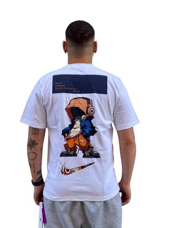  Nike X Off-White 반팔 티셔츠 SI112 Blue - OTHER BRANDS