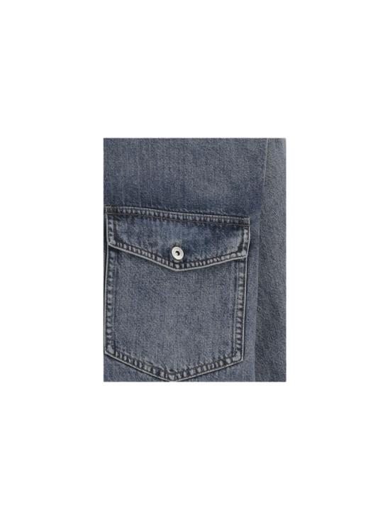26SS JW앤더슨 데님 셔츠 DS0011PG1855172 Grey - JW ANDERSON