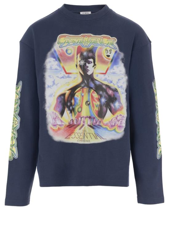 26SS 카사블랑카 반팔 티셔츠 MSP26JTS06101 Grey