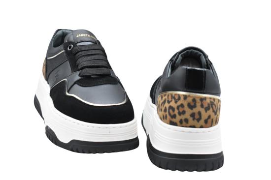 25FW 재닛앤재닛 스니커즈 423 Black - JANET&JANET