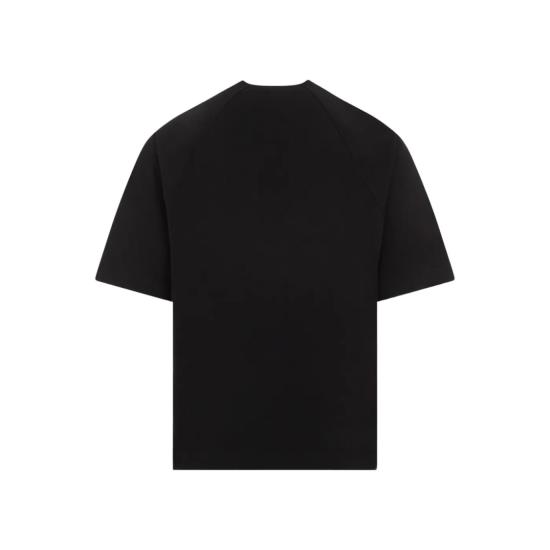  자크뮈스 르 타이포 반팔 티셔츠 245JS212 2011010 Black - JACQUEMUS