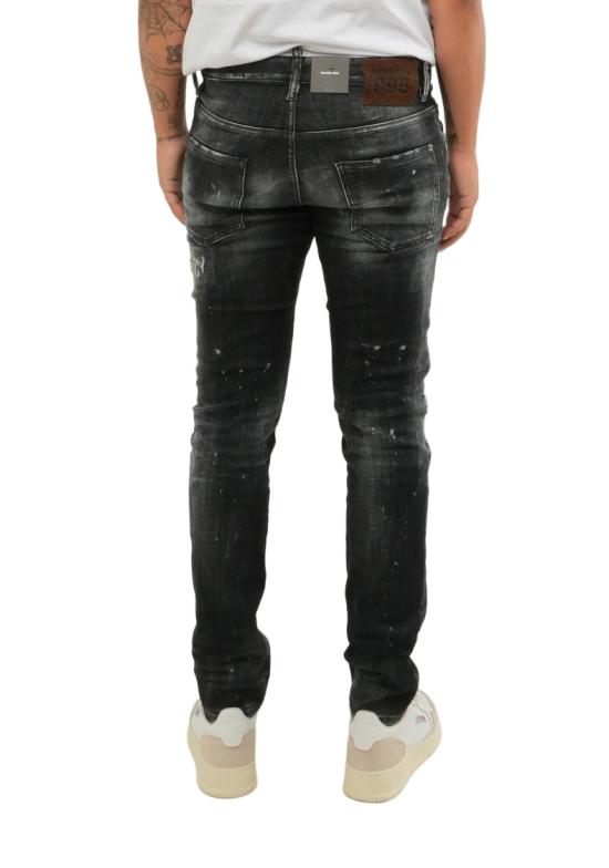 25FW 디스퀘어드2 데님 팬츠 S74LB1638 Black - DSQUARED2