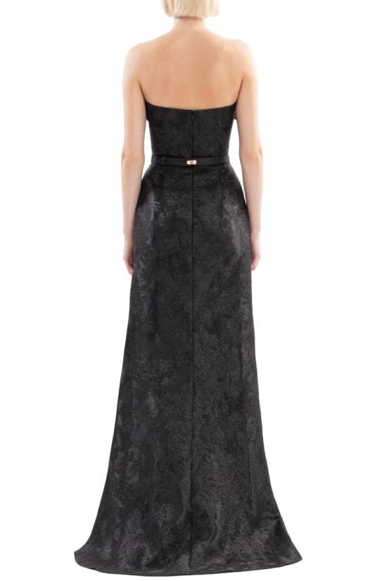  사이드 코베이시 롱 원피스 브로케이드 롱 피티드 드레스 - SAIID KOBEISY