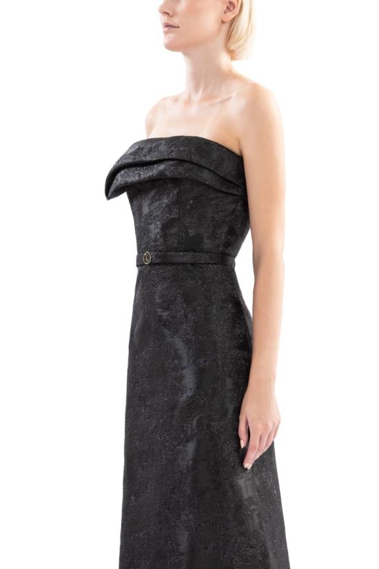  사이드 코베이시 롱 원피스 브로케이드 롱 피티드 드레스 - SAIID KOBEISY