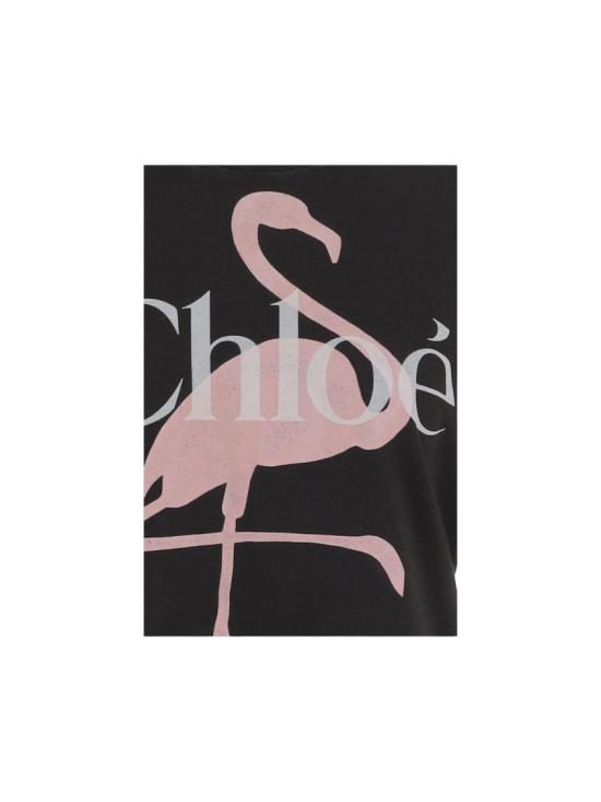 26SS 끌로에 반팔 티셔츠 CH26SJH20807070 Black - CHLOE