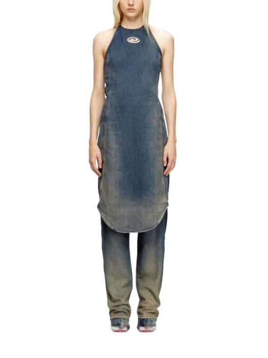 25FW 디젤 데님 원피스 A19023 068TD 01 Grey - DIESEL