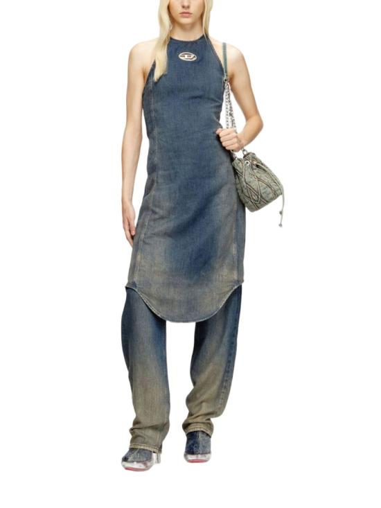25FW 디젤 데님 원피스 A19023 068TD 01 Grey - DIESEL
