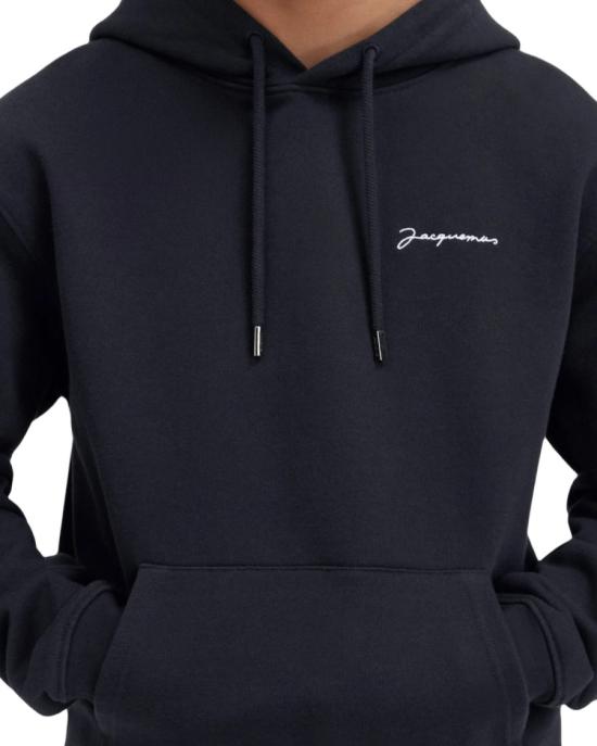  자크뮈스 후드 티셔츠 245JS310 2120 Black - JACQUEMUS