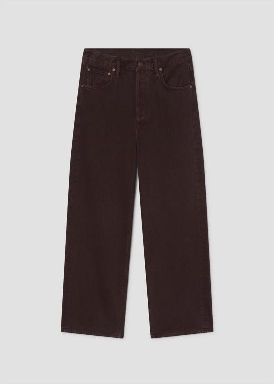  에이골디 데님 팬츠 아골드 렌 진 슬로 베리 - AGOLDE