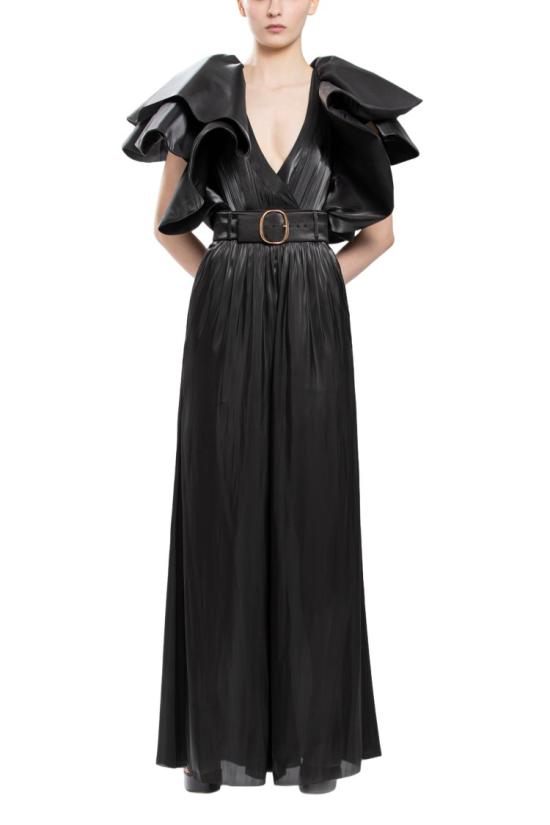  사이드 코베이시 스트레이트 팬츠 하늘거리는 와이드 - SAIID KOBEISY