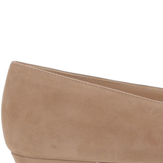 26SS 지안비토로시 플랫 슈즈 G2233410RICCAMPRALINE Neutrals - GIANVITO ROSSI
