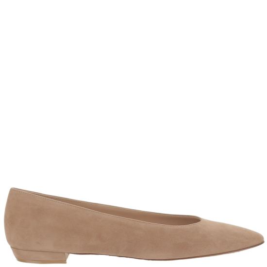 26SS 지안비토로시 플랫 슈즈 G2233410RICCAMPRALINE Neutrals