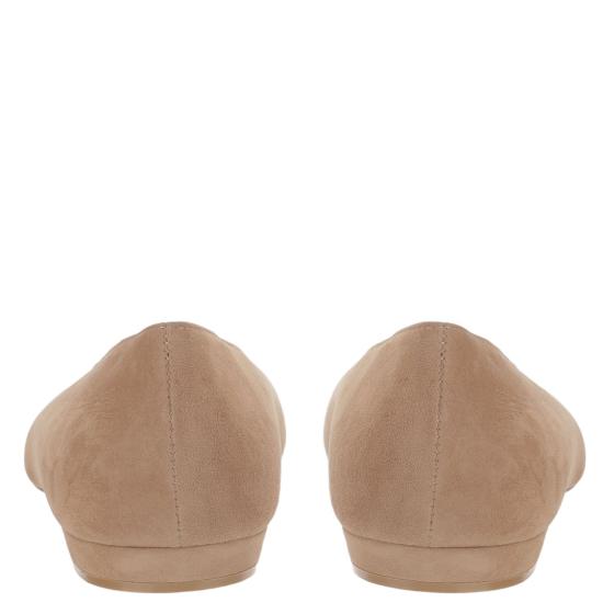 26SS 지안비토로시 플랫 슈즈 G2233410RICCAMPRALINE Neutrals - GIANVITO ROSSI