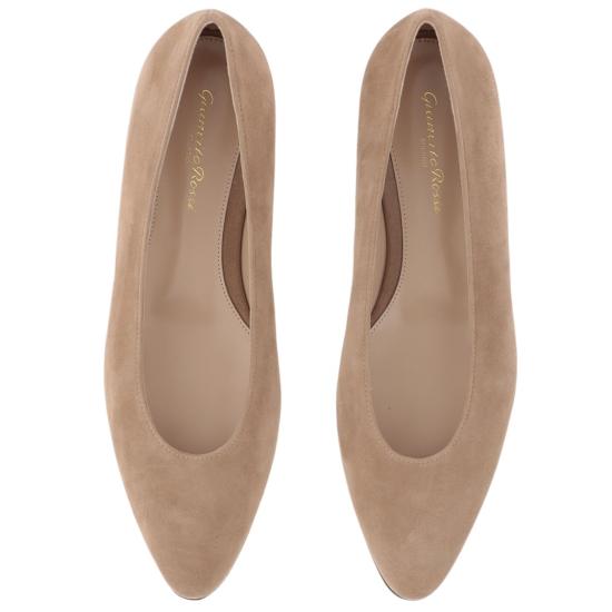 26SS 지안비토로시 플랫 슈즈 G2233410RICCAMPRALINE Neutrals - GIANVITO ROSSI