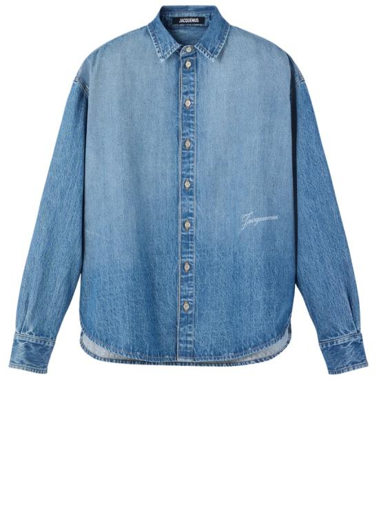 26SS 자크뮈스 데님 셔츠 SHM00545AD0001733C Blue