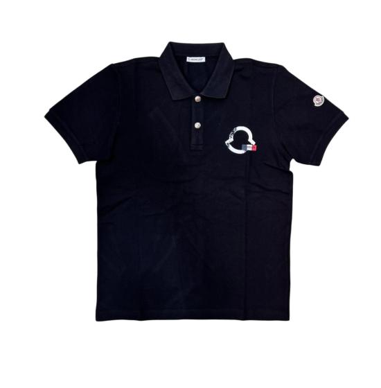 25SS 몽클레어 폴로 티셔츠 SNL 65 Black