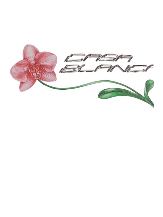 26SS 카사블랑카 반팔 티셔츠 WSP26JTS00901 Pink - CASABLANCA