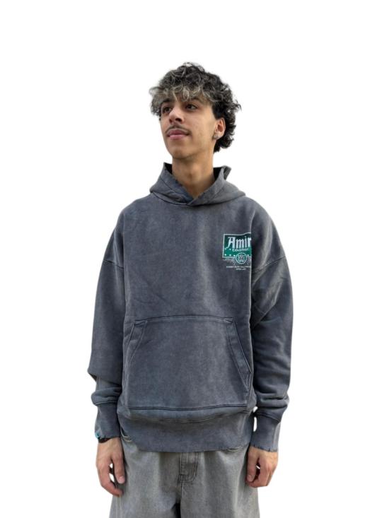 25FW 아미리 후드 티셔츠 AMJYHD1097001 Grey