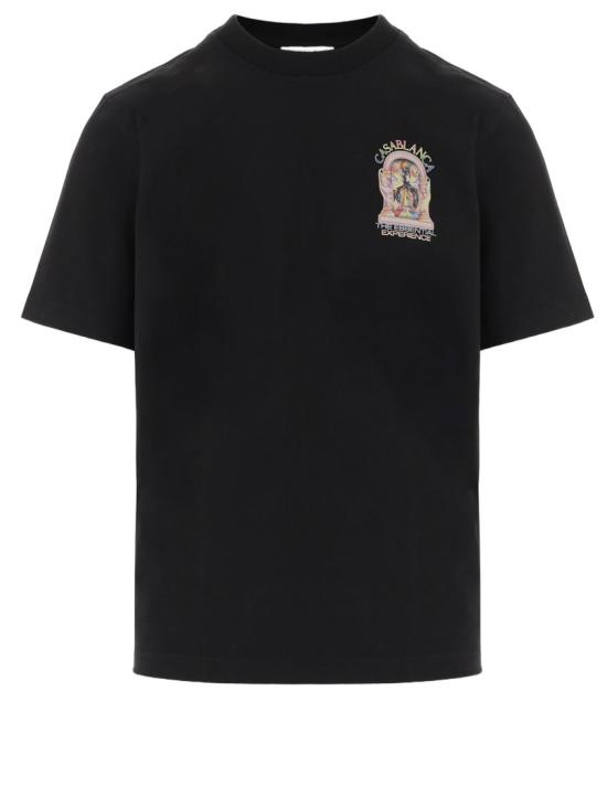 26SS 카사블랑카 반팔 티셔츠 MSP26JTS00117 Black